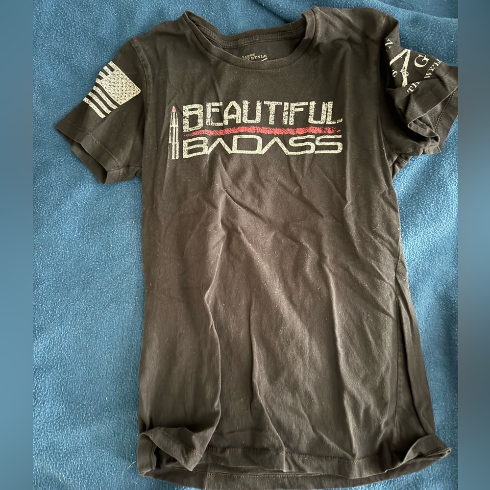 Grunt Style Black and Red Graphic Tee
